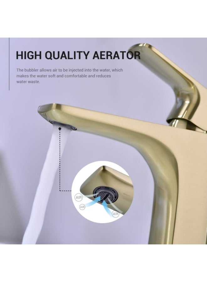 واي دي صنبور حمام عصري بمقبض واحد بتصميم أنيق، سهل التركيب، وهيكل متين، لتحديث حوضك بشكل أنيق وعملي، مثالي لحمامات المنازل والفنادق. - Image 3